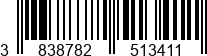 3838782513411