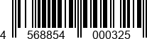 4568854000325