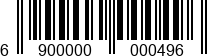 6900000000496