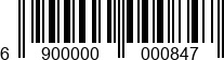 6900000000847