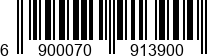 6900070913900