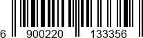 6900220133356