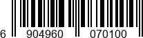 6904960070100