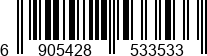 6905428533533