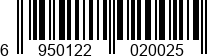 6950122020025