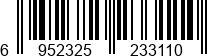 6952325233110