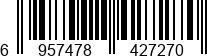 6957478427273