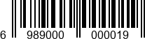 6989000000019